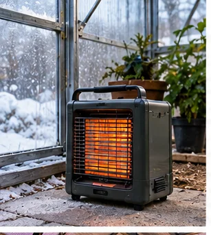 Best Electric Greenhouse Heater for a Small Greenhouse: 1,500W, Thermostat and Splash Resistance editorial greenhouse equipment image